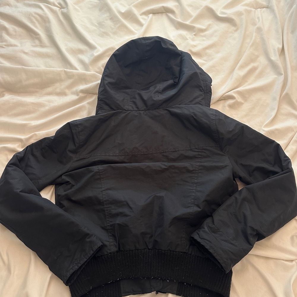 Hollister Black All-Weather Jacket - Picture 4 of 4